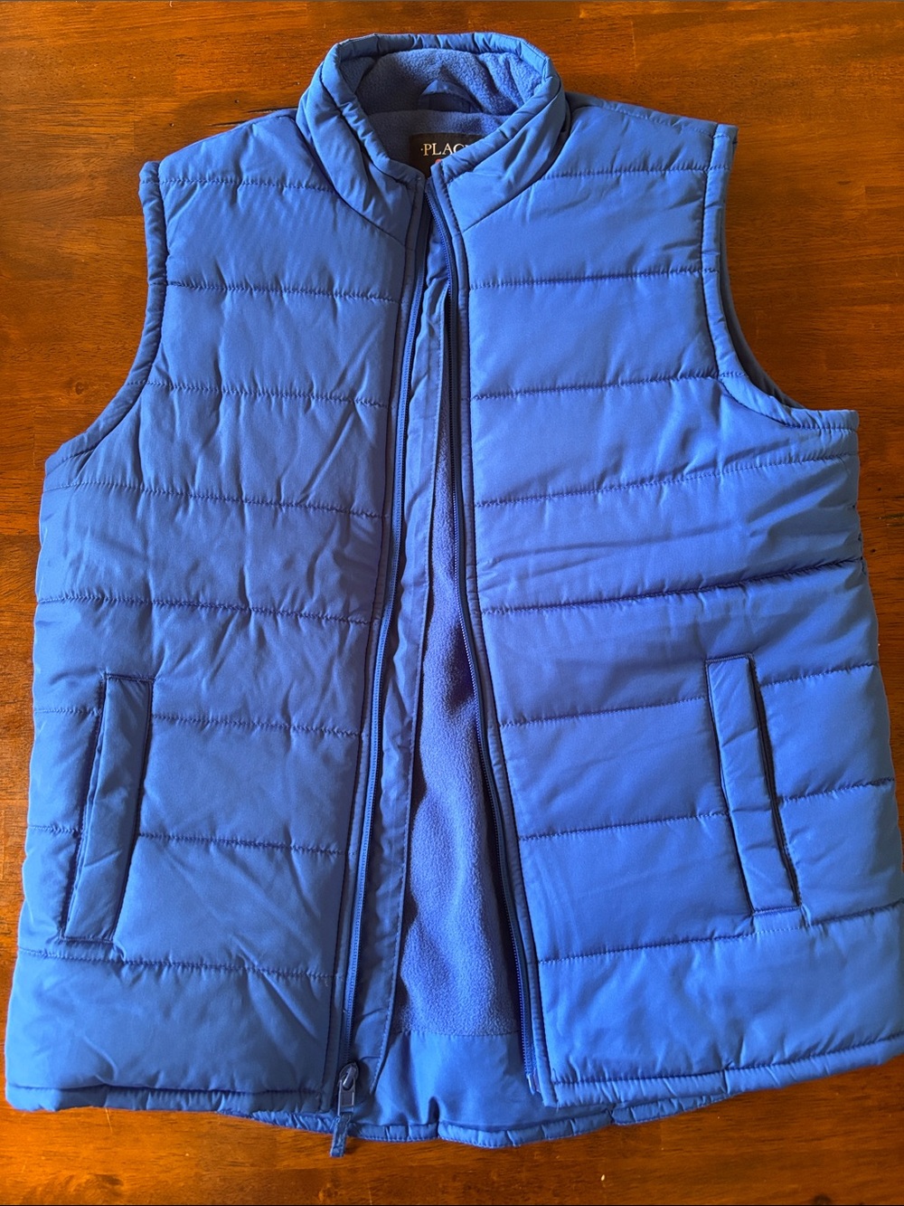 The Children's Place Royal Blue XL (14) Quilted Puffer Vest